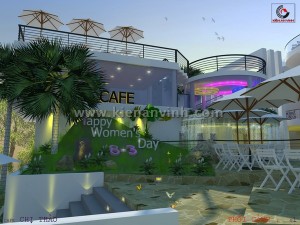 Thiết kế quán Cafe đẹp quận Bình Thạnh