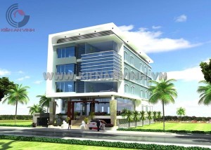 Thiết kế khách sạn hiện đại phong cách châu âu