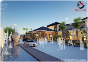 Thiết kế nhà hàng phong cách châu âu tại quận 2