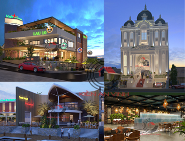 Công ty thiết kế nhà hàng đẹp tại các quận 12, Gò Vấp (TPHCM)
